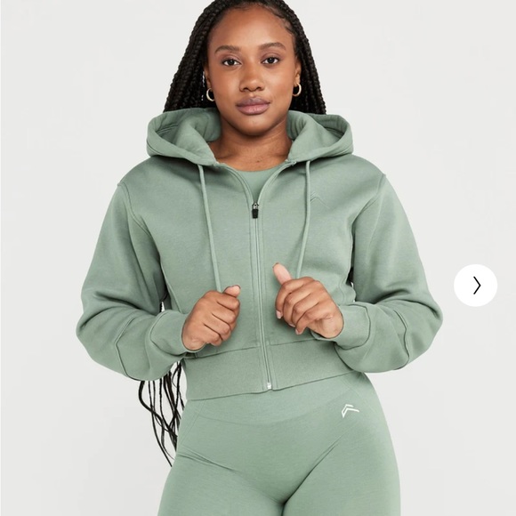 Oner Active Tops - Oner Classic Lounge Mid Zip Up hoodie